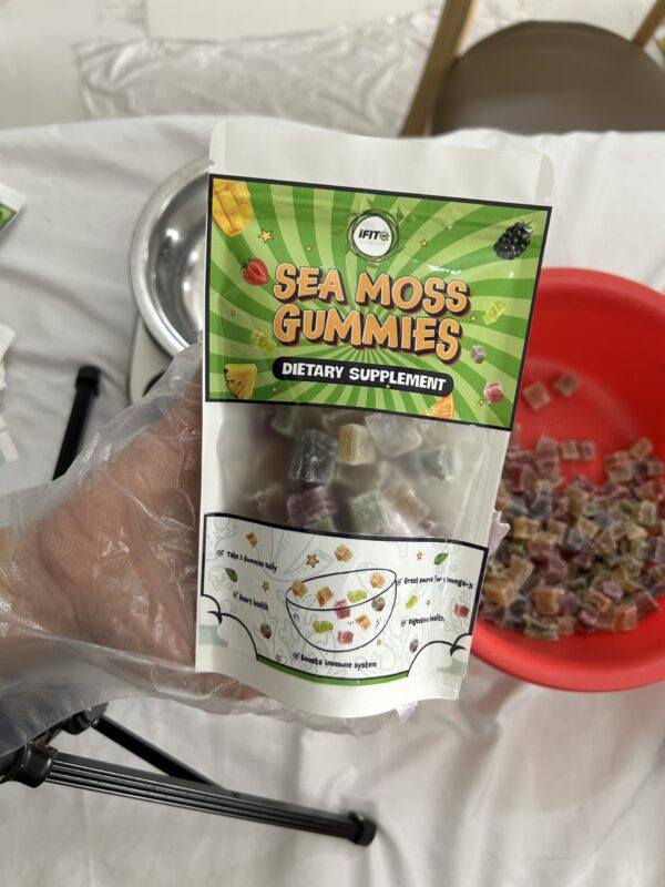 60-Count Sea Moss Gummies – Custom Packaging in Jar or Bag - Image 8